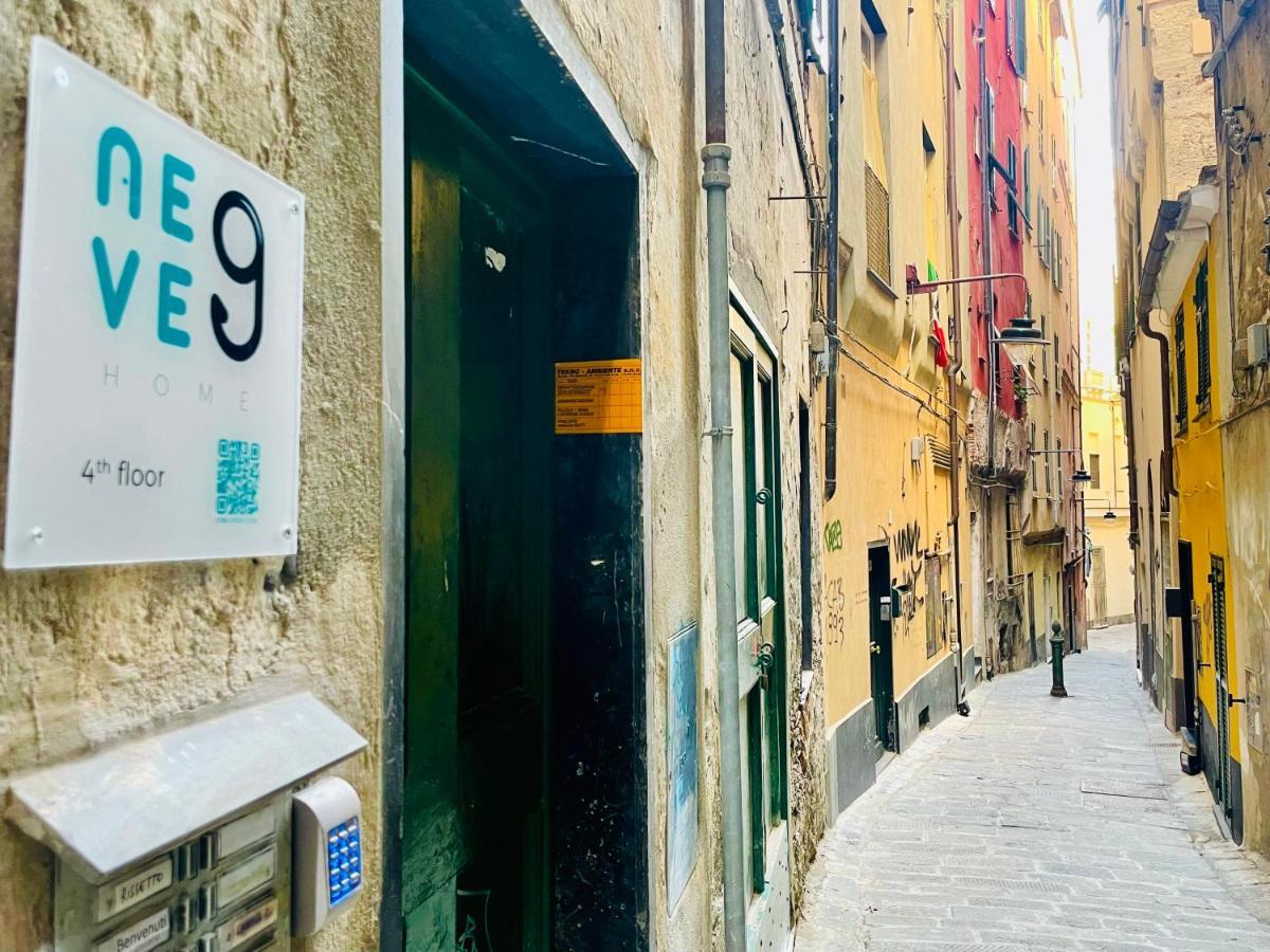 Neve 9, La Tua Casa Nel Cuore Di Genova Apartment Exterior foto